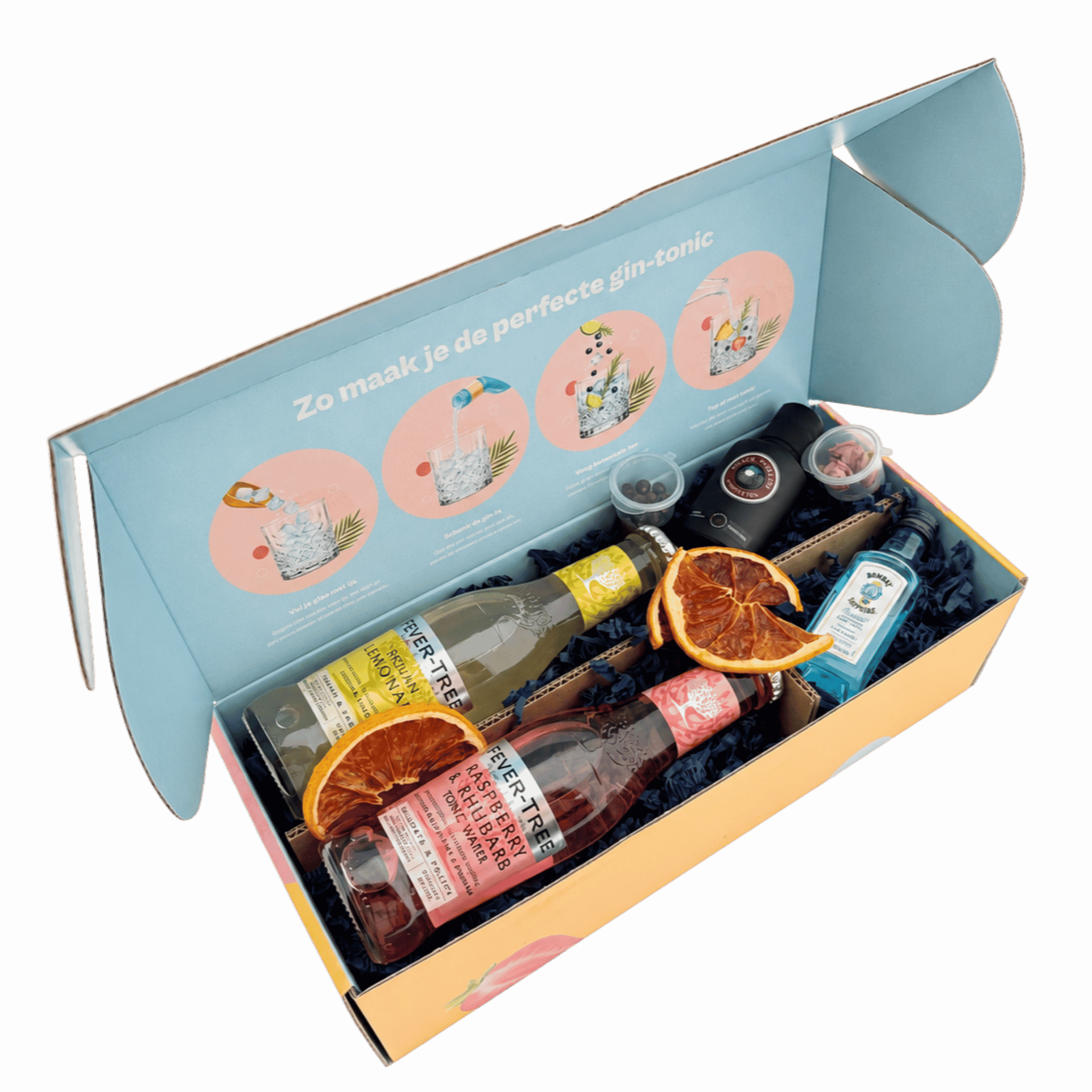 Black Tomato Spirit & Bombay Sapphire Giftbox | Gintonic.nl