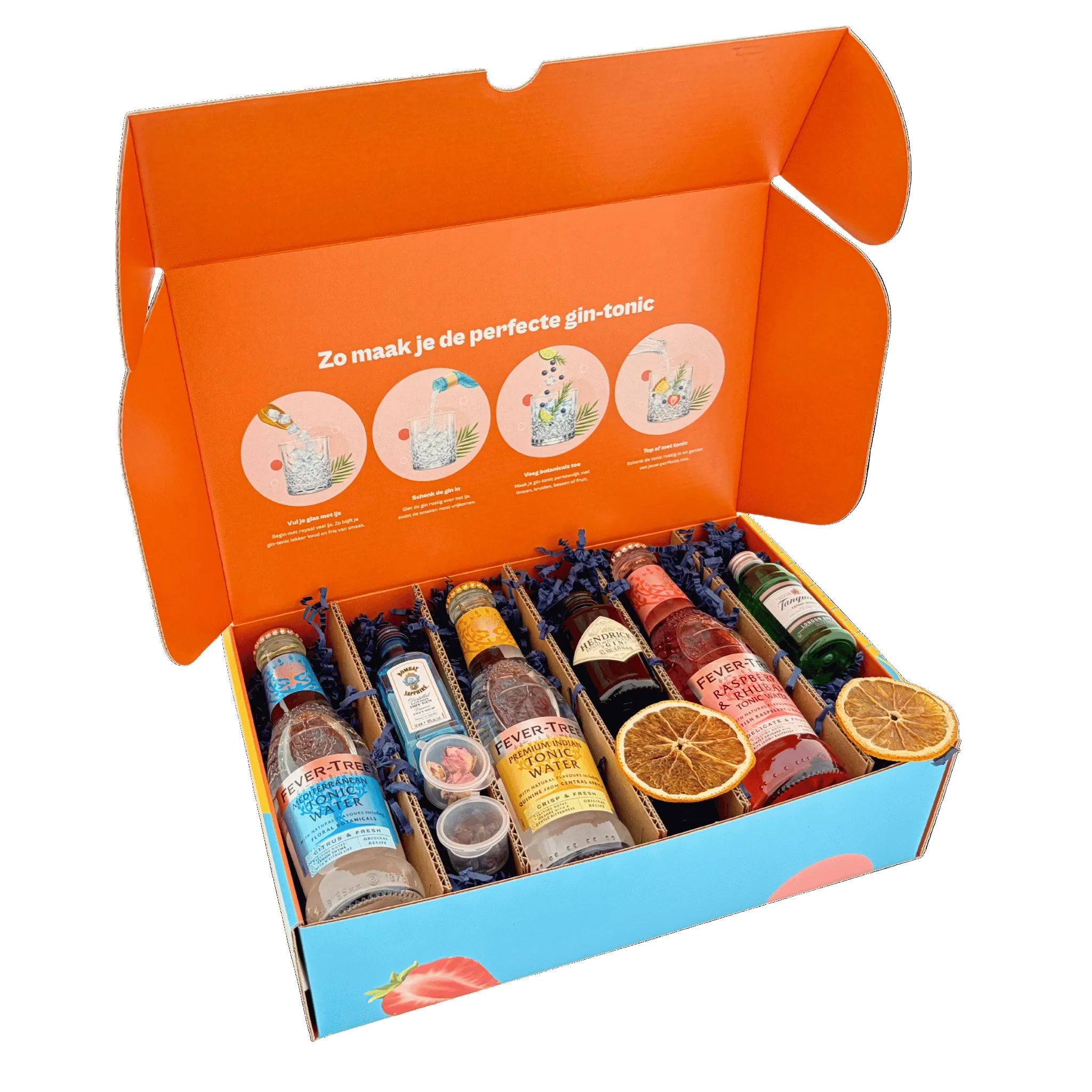 Bombay Sapphire Hendricks Tanqueray Gin-Tonic Giftbox