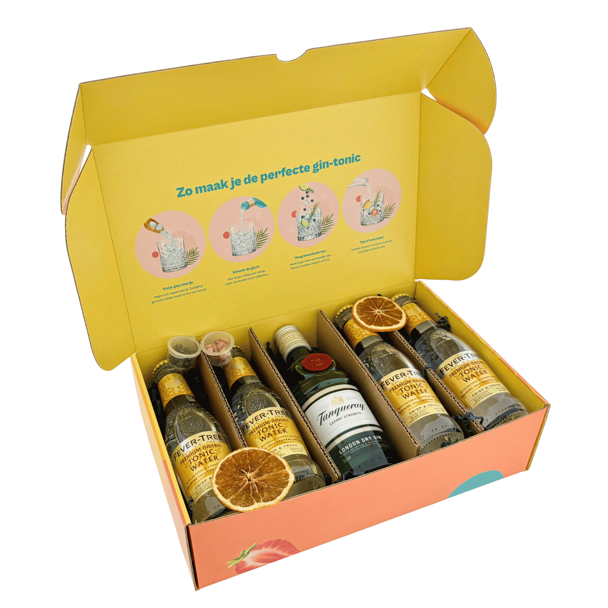 Tanqueray Export Strength Fever-Tree Proeverij Giftbox